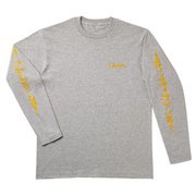 ロングスリーブTシャツ GM3494 グレー L [釣り メンズウエア シャツ]