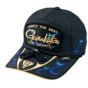 ゴアテックスキャップ(ワッペン) GM9818 BK/BL M [釣り メンズウエア キャップ・ハット]