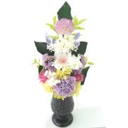 お供え用プリザーブドフラワー優(ゆ) 咲(ら) 花器付L