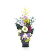 お供え用プリザーブドフラワー 羽蘭々(うらら) 花器付