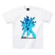ロックマン 30周年アートTシャツ ブルーグラデーション L