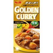 ゴールデンカレー 中辛 90g [カレールー]