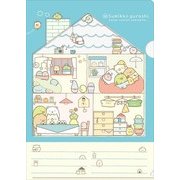 CF-021 [書けるクリアファイル すみっコぐらし こんなおうちにすみたいな]