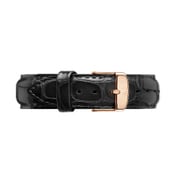 DW00200041 [レザーリストバンド クラシック リーディング ローズゴールド 18mm]
