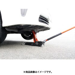 1回目のみ使用 大橋産業 BAL アルミ製軽量油圧フロアジャッキ1.5t No ...