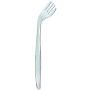 介護食事用品 フラットライト フォーク 右曲り