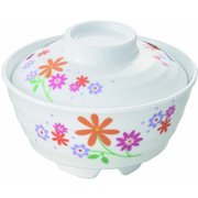 介護食事用品 シャンテご飯椀 フタ 花束