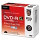 DVD-R DL(2層式) 8倍速 10P スリムケース HDDR21JCP10SC