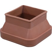 FG4-4501 [フリーサイズゴム脚キャップ 茶 角 40～50mm用]