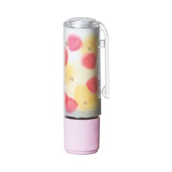 ネーム9着替パーツ クリップホルダー＆キャップ 水彩柄 ペールピンク XL-9PKHC/H-WC2