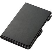 Qua tab QZ8 ソフトレザーカバー 360度回転 ブラック TBA-KYH08360BK