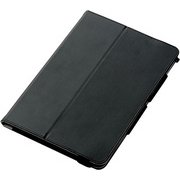 Qua tab QZ10 ソフトレザーカバー 2アングル ブラック TBA-KYH10PLFBK