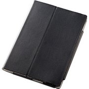 arrows Tab(F-02K) ソフトレザーカバー 2アングル ブラック TBD-FA02KPLFBK