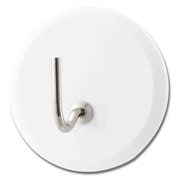 KHRー8 [キーハンガー 白 50mm丸 耐荷重：1Kg]