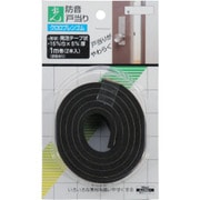 CB-15-101 [防音戸当リ 黒 15x5mm 1M 2個入り]