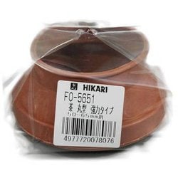 F0-5651 [フリーサイズゴム脚キャップ バラ 茶 丸 50～65mm用]