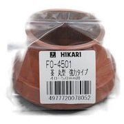F0-4501 [フリーサイズゴム脚キャップ バラ 茶 丸 40～50mm用]