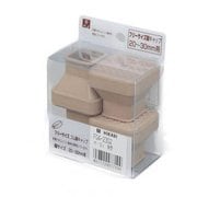 FG4-2302 [フリーサイズゴム脚キャップ ベージュ 角 20～30mm用]