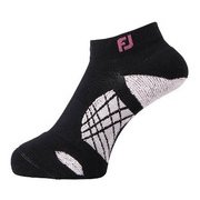 18 ウィメンズナノロックテック スポーツ BK/PI [ソックス]