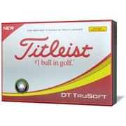 DT TRUSOFT 2018年モデル イエロー ＜ゴルフボール 1ダース12球入り＞ [ゴルフボール 1ダース12球入り]