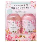 凜恋 サクラ シャンプー＆トリートメント 春季限定セット 500ml×各1本入り