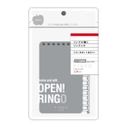 RINGO メモ A7変型 8穴 スターターセット ヨコ罫 120枚 RG1Y