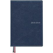2018年4月始まり アポイントダイアリー 1週間バーチカル B6 ネイビー E1166