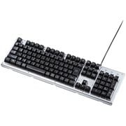 キーボード 有線 USB A USBキーボード ゲーミング キーボード バックライト付き テンキーあり メンブレン 日本語配列(JIS) SKB-WAR3