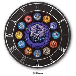 キングダムハーツ　ライティングクロック　RADIO CONTROL　ver キングダム ハーツ ライティングクロック”昼夜で異なる表情を