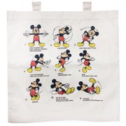 ECDS821 エコマーク付コットンバッグ disney 体操 [キャラクターグッズ]