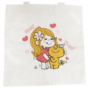 ECMA833 エコマーク付コットンバッグ 水森亜土 よちよち [キャラクターグッズ]