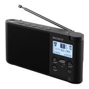 ポータブルラジオ ワンセグTV音声/FMステレオ/AMラジオ ブラック XDR-56TV B