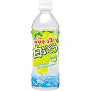 つぶつぶナタデココ入り白ぶどう 500ml×24本