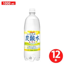 伊賀の天然水 炭酸水 レモン 1000ml×12本 [炭酸水]