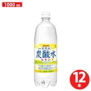 伊賀の天然水炭酸水レモン 1000ml×12本