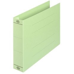 A4E フラットファイル 厚とじ 500枚収納 No.022SW グリーン