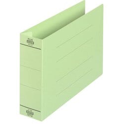 A5E フラットファイル 厚とじ 500枚収納 No.042SW グリーン