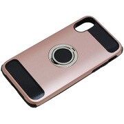 BCJI1703PK [iPhone XS/X用ケース リング付き 耐衝撃 ピンク]