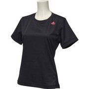 EUD14-CX3660-J/L [（レディース） W D2Mトレーニング定番ロゴワンポイント半袖Tシャツ]
