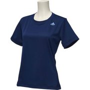 EUD14-CX3663-J/L [（レディース） W D2Mトレーニング定番ロゴワンポイント半袖Tシャツ]