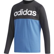 ETO96-CX3937-J120 [B ESS グラフィックリニアロゴ カラーブロック 長袖Tシャツ]