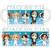 進撃の巨人 あにまるっこマグカップ B [キャラクターグッズ]