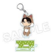進撃の巨人 あにまるっこアクリルキーホルダー リヴァイ [キャラクターグッズ]
