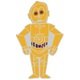 バッジC-3PO 刺繍ピンバッチ [キャラクターグッズ]