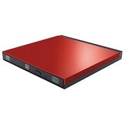 DVDディスクドライブ/USB3.0/PUEシリーズ/M-DISC対応/オールインワンソフト付/レッド LDR-PUE8U3VRD