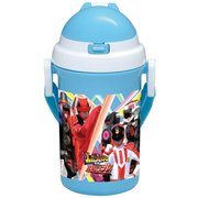 キャラクターグッズ 快盗戦隊ルパンレンジャーVS警察戦隊パトレンジャー ストロー付きプラボトル 400ml