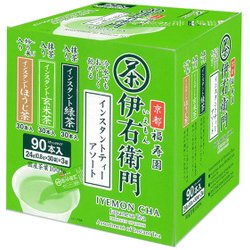 伊右衛門 インスタントティーアソート 90袋 (0.8g×30袋)×3