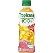 トロピカーナ 100％ マンゴー＆ピーチ 330ml×24本 [果実飲料]