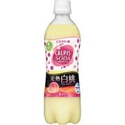 「カルピスソーダ」完熟白桃 500ml×24本