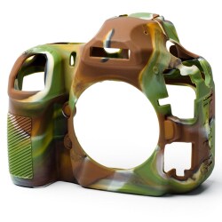 カメラ用シリコンカバー イージーカバー Nikonデジタル一眼 D850用 カモフラージュ